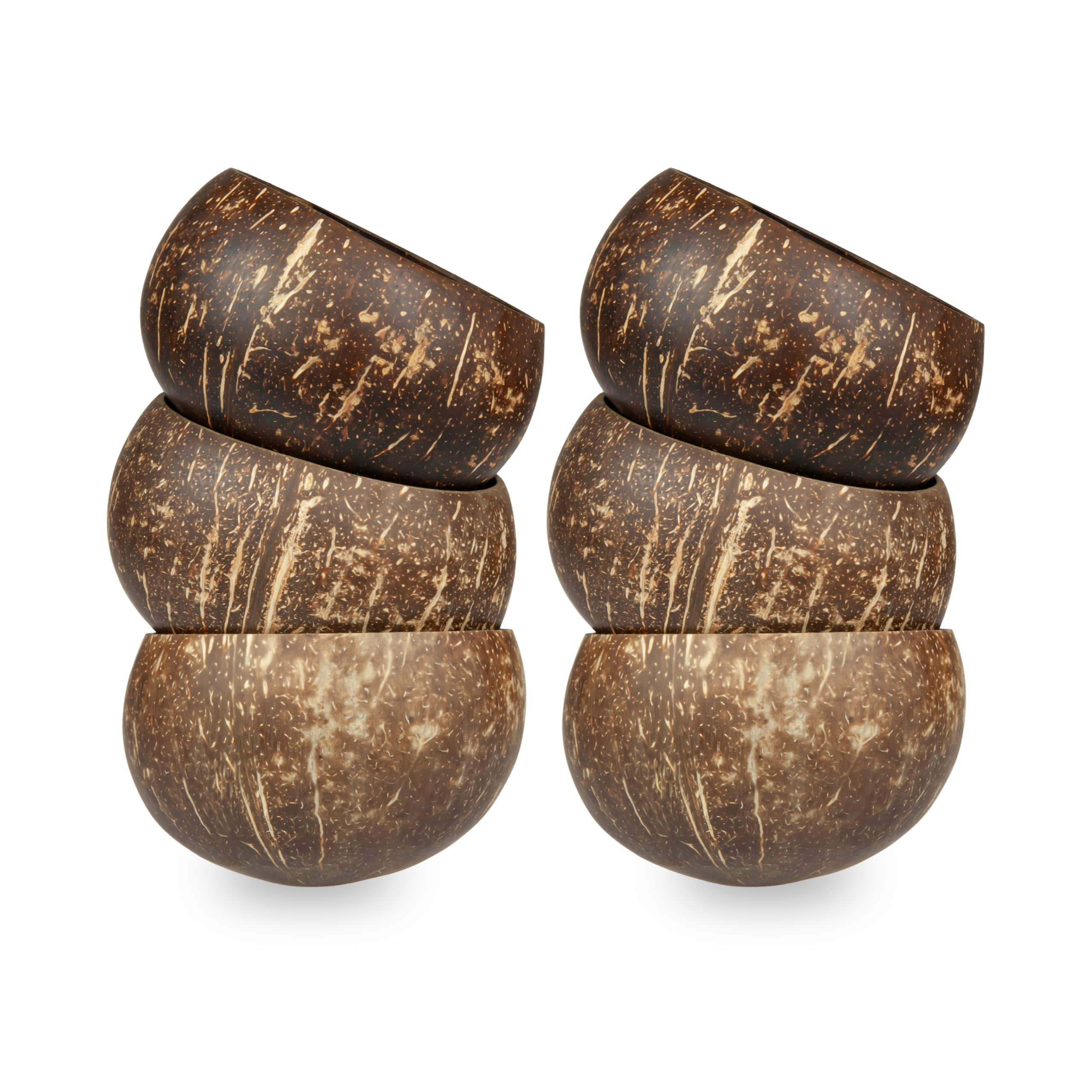 COCONUT SHELL FOR POURING CANDLES 6 PCS.