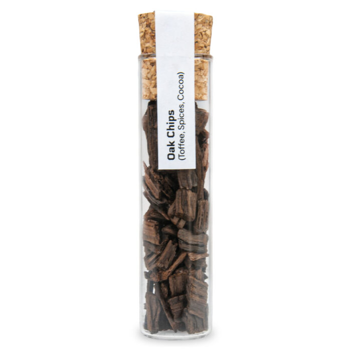 OAK CHIPS (TOFFEE, SPICES, COCOA) GLASS VIAL 10 ML