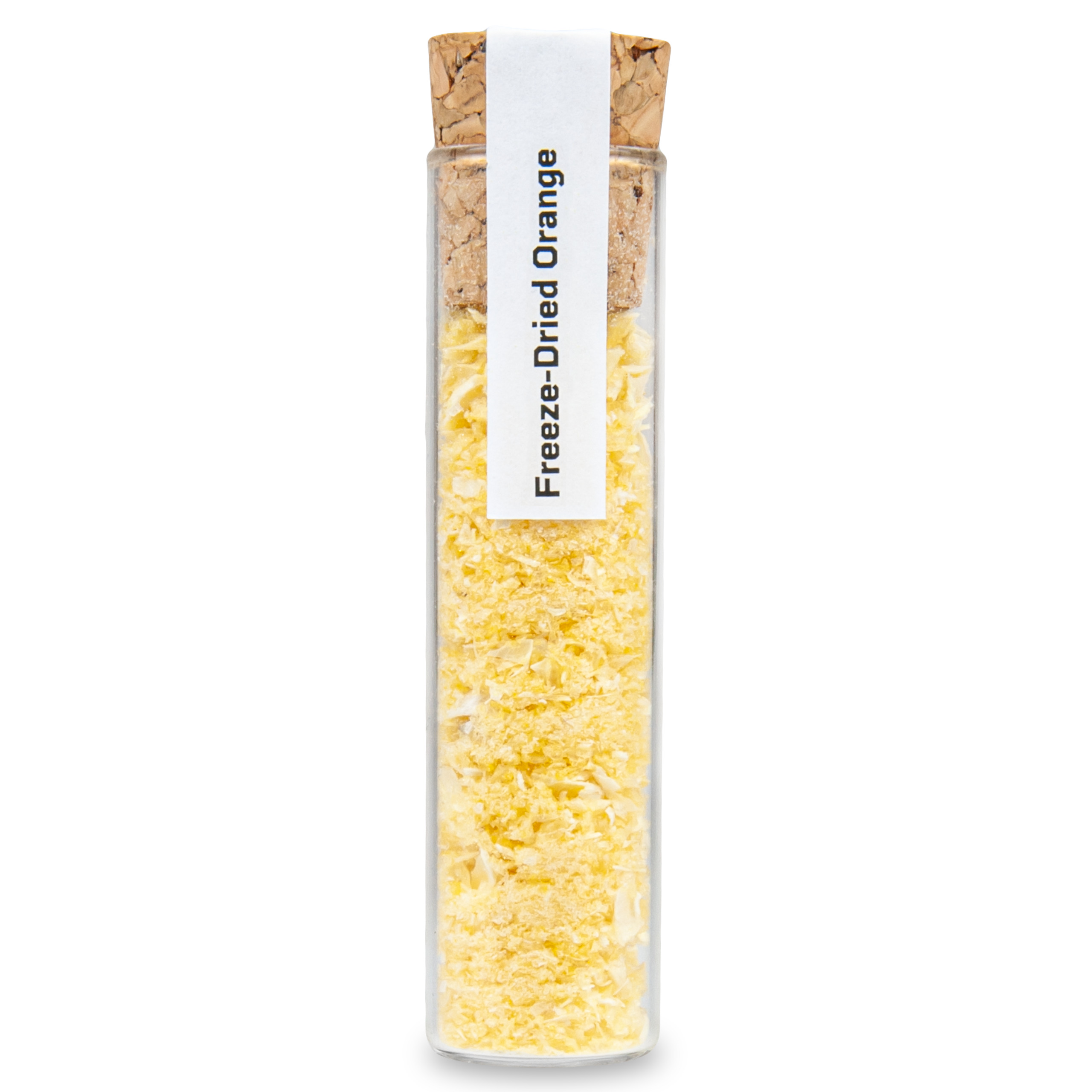 FREEZE-DRIED ORANGE GLASS VIAL 10 ML