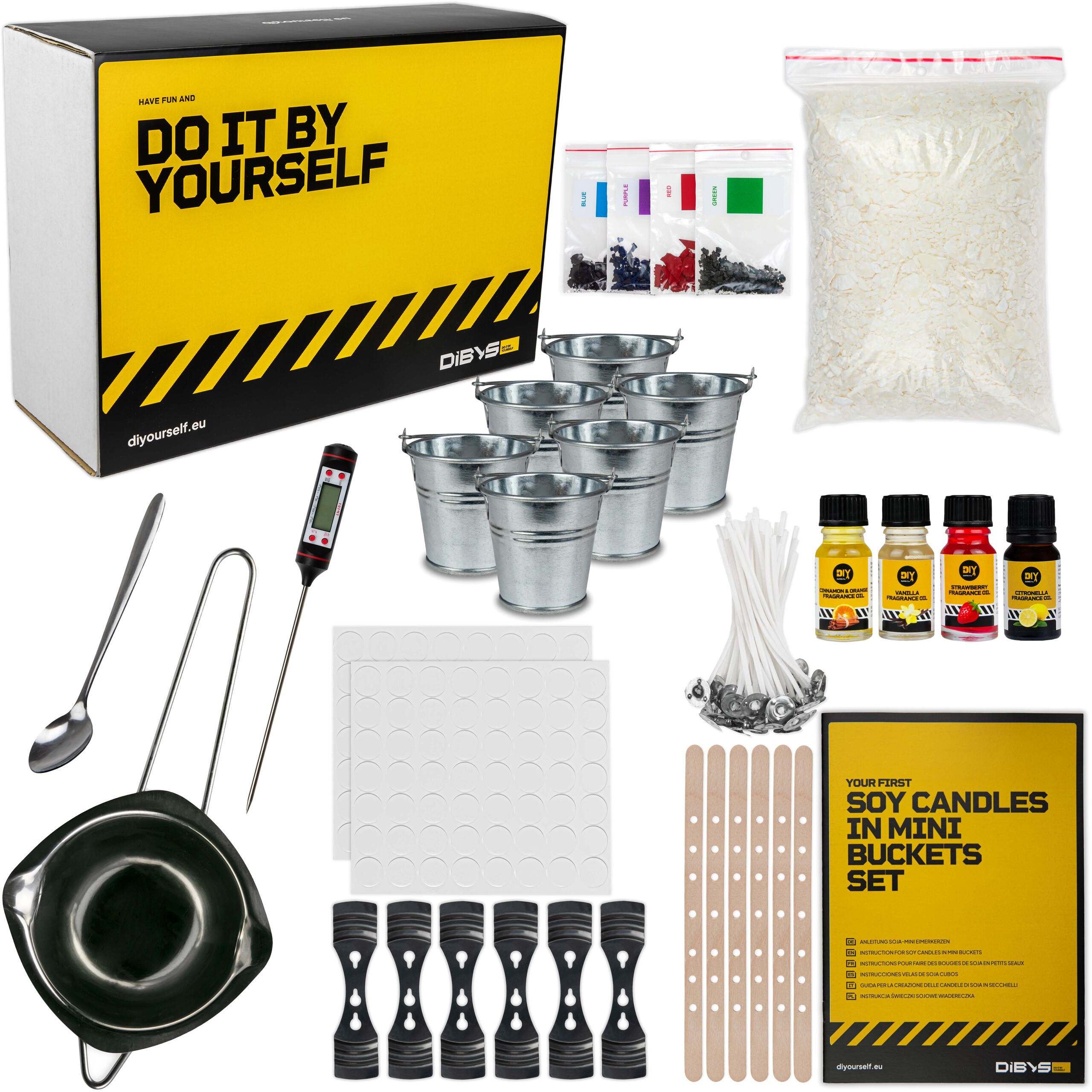 SOY CANDLE MAKING KIT SMALL BUCKETS