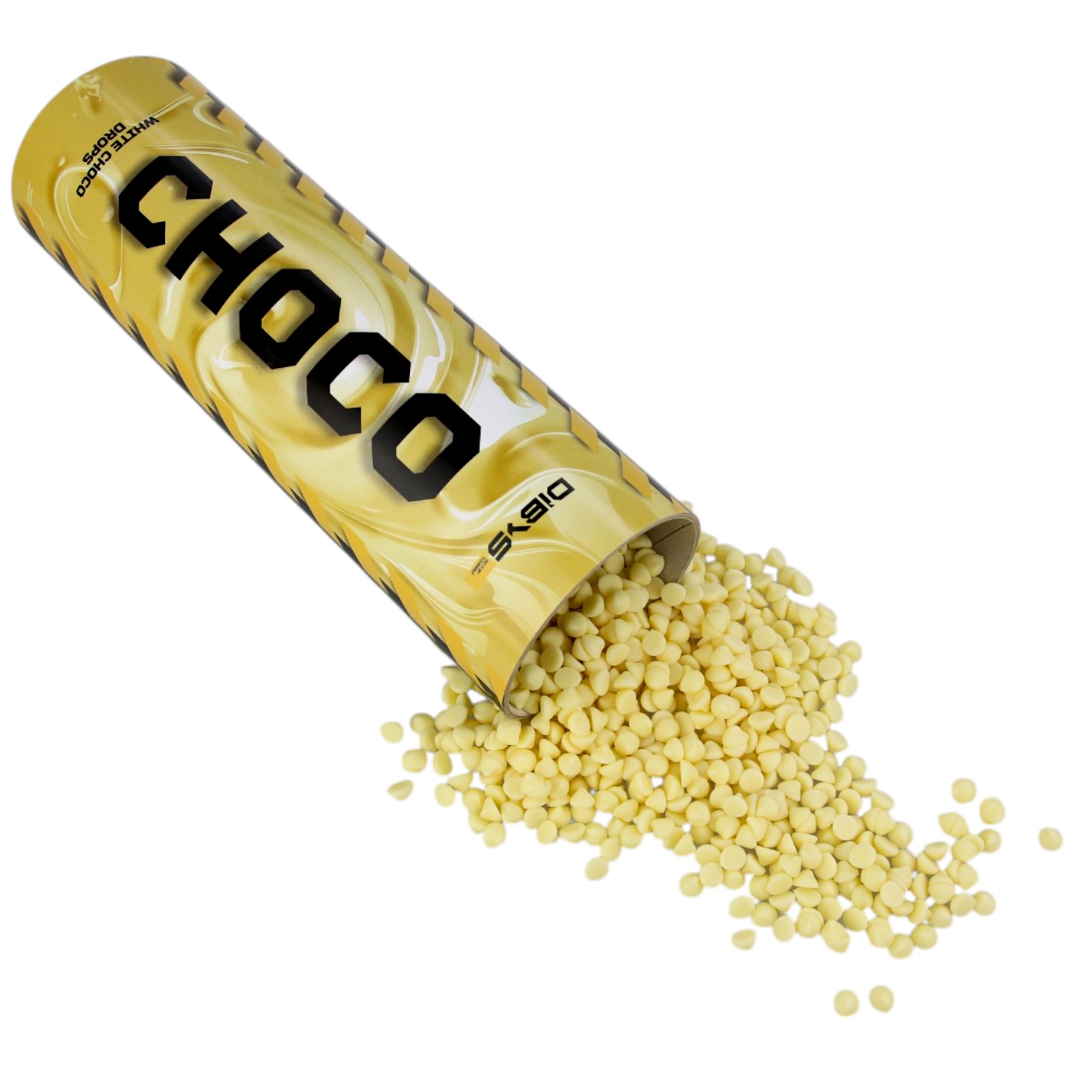 CHOCOLATE DROPS 900 G BELGIAN WHITE CHOCOLATE FOR FOUNTAINS AND FONDUE